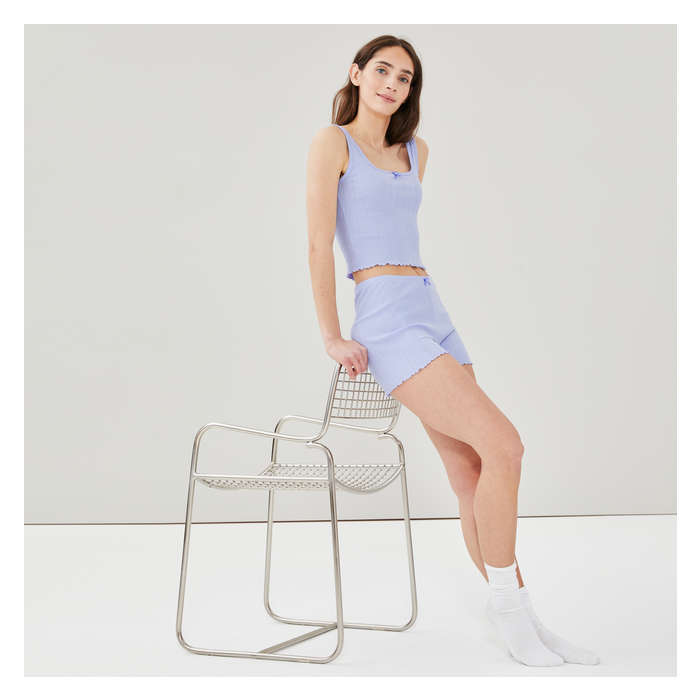 Women's Pointelle Pajama Short